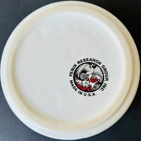 FENIX RESEARCH Vintage 1997 "Got Food?" Cat Dish EUC - Picture 6 of 7